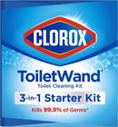 Clorox White Toilet Wand Disposable Cleaning Kit 
