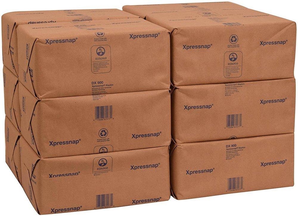 Tork White Dispenser Napkin Interfold, 1-Ply 500-Sheets, N4 System 