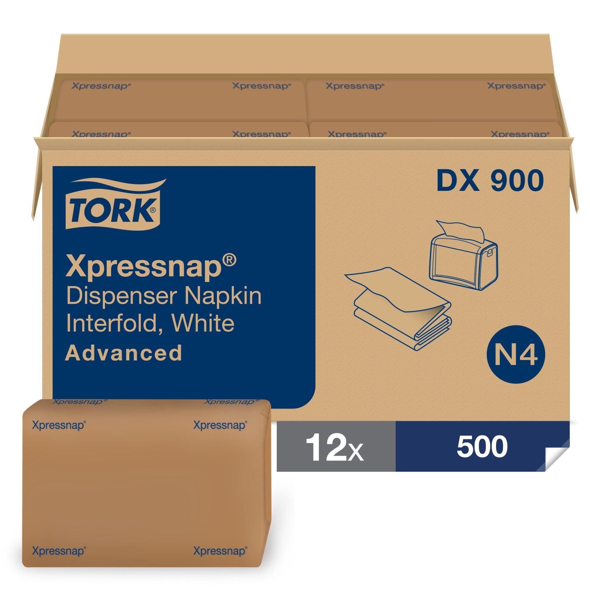 Tork White 8-1/2 x 13 in. Interfold Napkin 