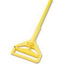 Essendant Yellow Plastic Head Quick Change Mop Handle in Yellow 