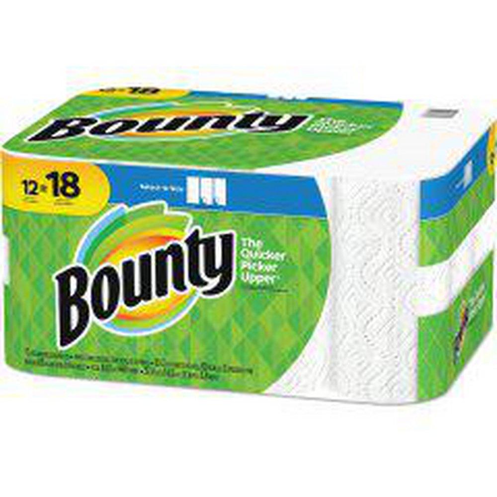 Bounty White 5-9/10 x 11 in. Select-A-Size Kitchen Towel 