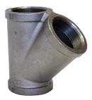 FNPT 150# Galvanized Malleable Iron 45 Degree Wye 