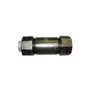 2 in. Compression Steel Malleable Coupling with Tap