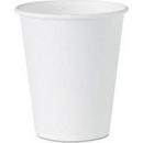 Dart Container White Treated Flat Bottom Water Paper Cup 