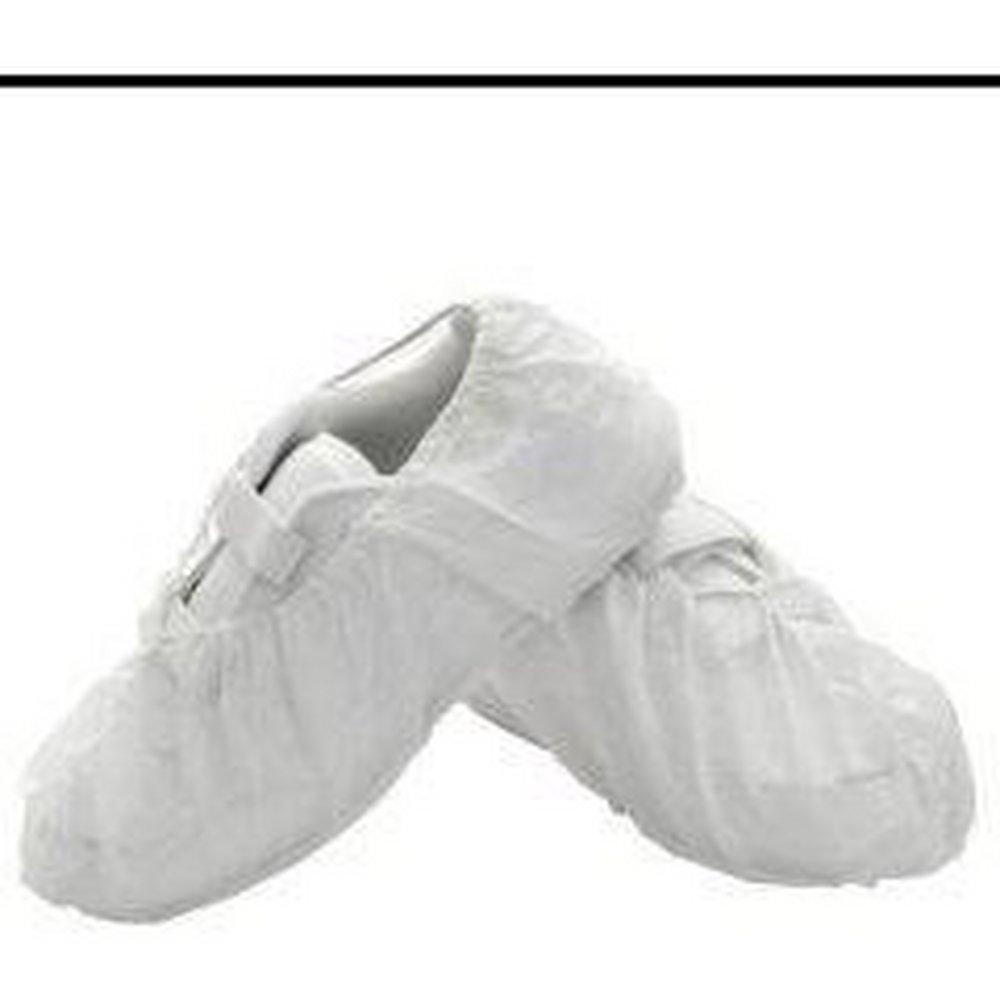 Cellucap White Poly Coated Polyethylene Shoe Cover in White 