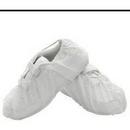XL Size Poly Coated Polyethylene Shoe Cover in White