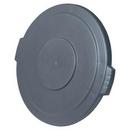 Carlisle Grey 2-1/4 in. Polyethylene Round Waste Bin Lid in Grey 