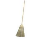1-13/100 x 2 x 56 x 12 in. Corn Blend and Wood Broom in Yellow and Brown (Case of 12)