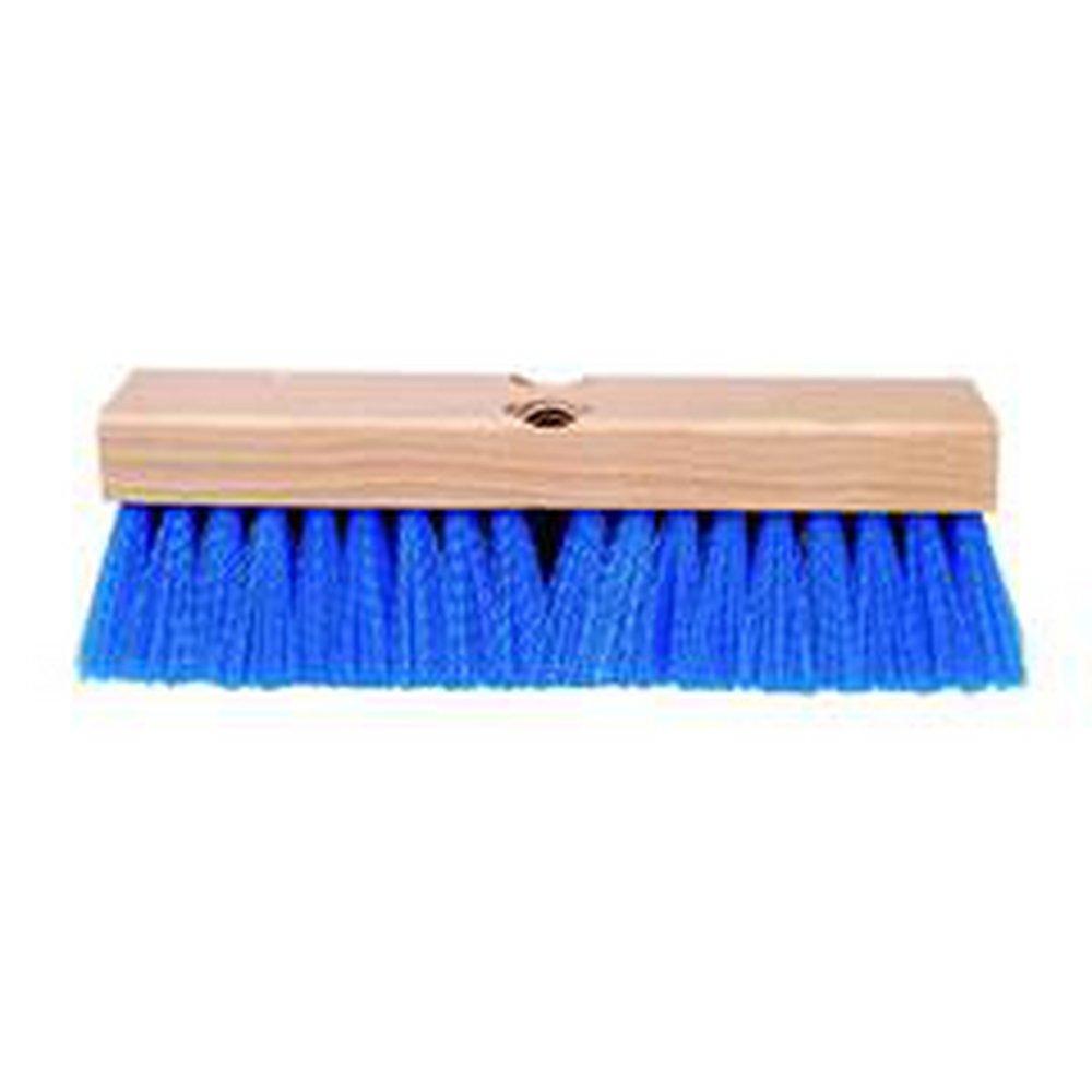 Carlisle Blue 2-87/100 in. Wood and Polypropylene Deck Scrub in Blue (Case of 12) 