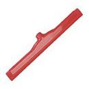 24 in. One-piece Rubber Floor Squeegee in Red