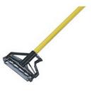 Carlisle Yellow 60 x 7-1/2 in. Fiberglass Mop Handle with Flexible Plastic Head 