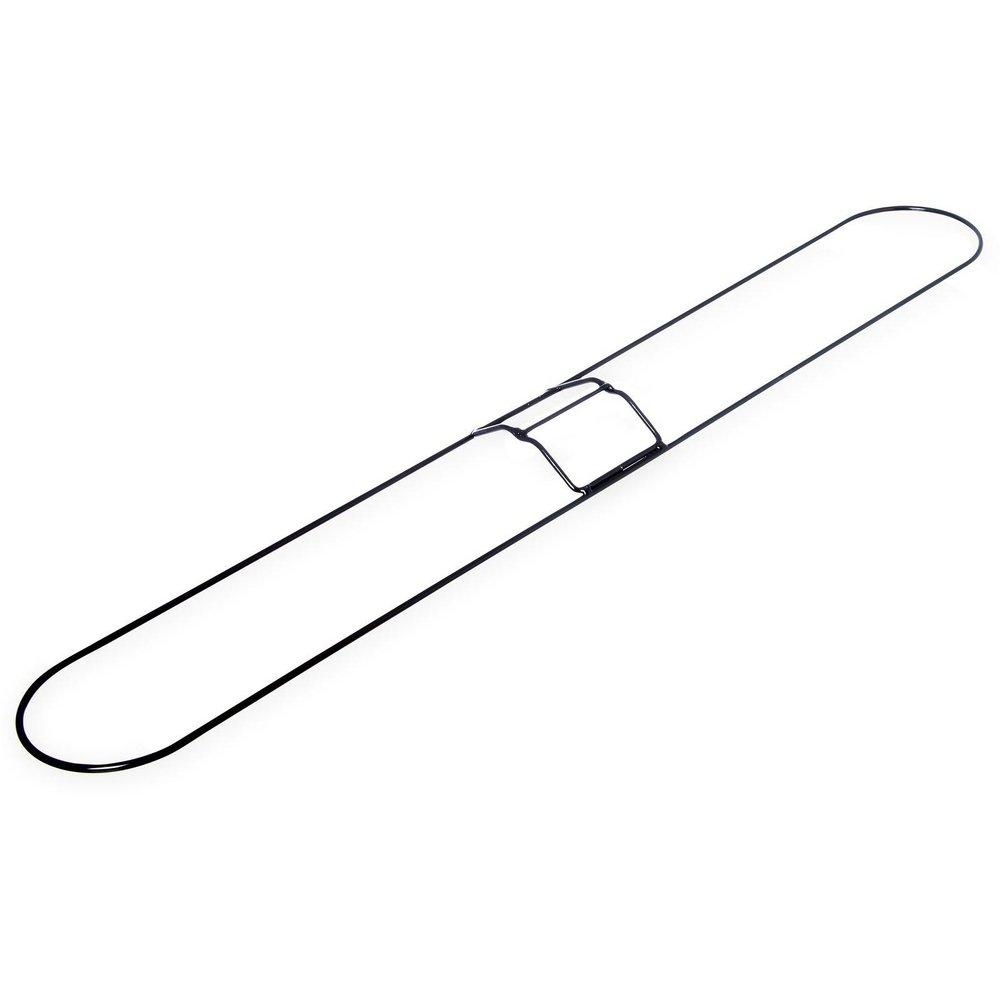 Carlisle Polished Chrome 36 x 5 in. Zinc Plated Metal Dust Mop Frame 