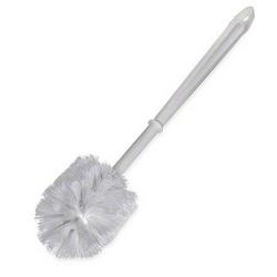 11 in. Compact Bowl Brush in White