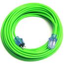 50 ft. 16/3 ga SJTW Extension Cord in Lime Green