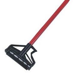 60 x 7-1/2 in. Fiberglass and Plastic Mop in Red