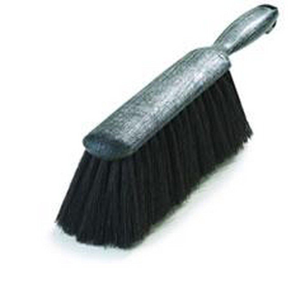 Carlisle Black Counter Brush with Tampico Bristles in Black 