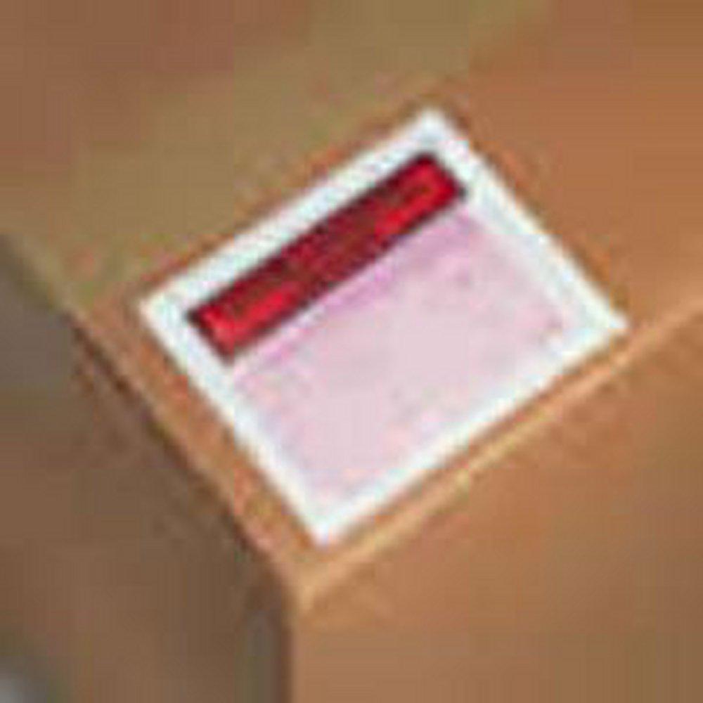 Jit Packaging Orange 5-1/2 in. Poly Packing List Enclosed Envelope (Case of 1000) 