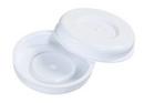 2 in. Plastic End Cap in White for All Round Mailing Tubes