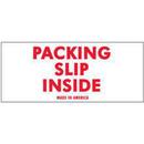 Box Partners Red 2 in. Packing Slip Inside Label in White and Red 
