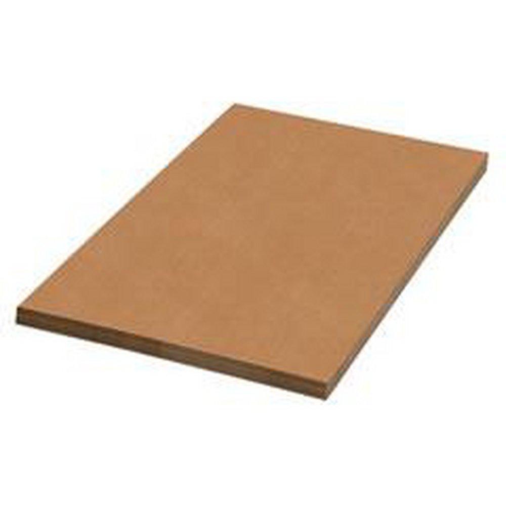 Kraft 48 in. Kraft Corrugated Sheet with 32ECT 