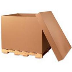 48 x 40 x 36 in. Kraft Double Wall Box