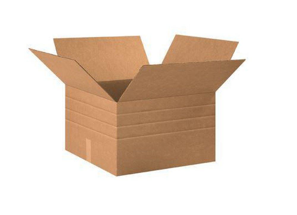 20 x 12 in. Kraft Plain Multi-depth Regular Slotted Carton with 32ECT 