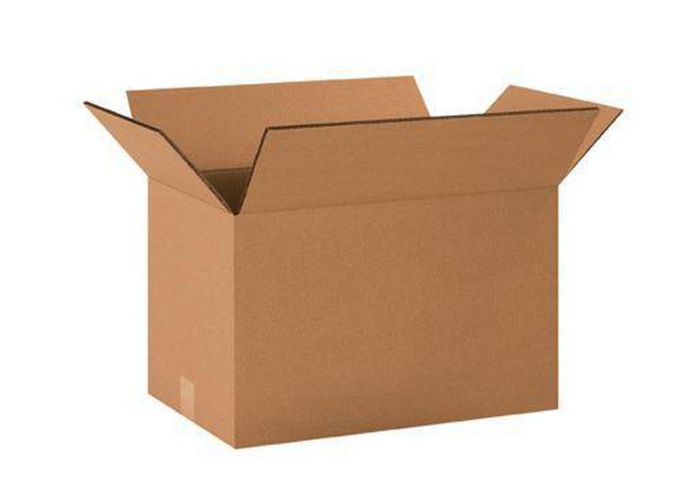 12 x 12 in. Kraft Plain Double Wall Corrugated Regular Slotted Carton with 48ECT 