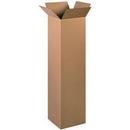 12 x 12 x 48 in. Kraft Plain Corrugated Regular Slotted Carton with 32ECT