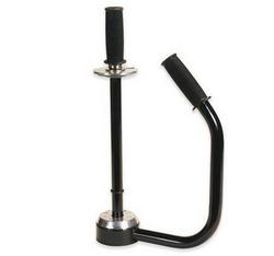 18 in. Heavy Duty Stretch Wrap Dispenser in Black