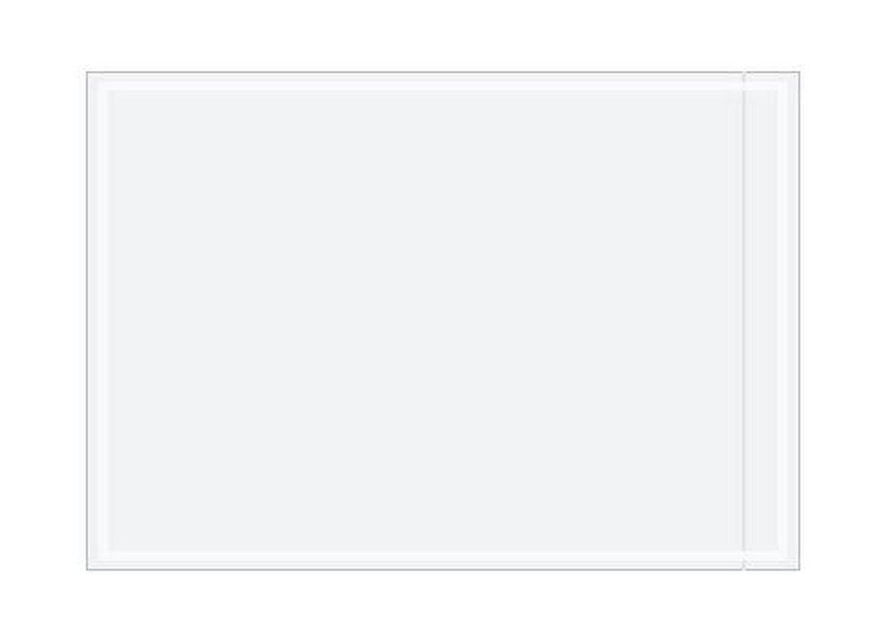 Box Partners Clear 10 in. No Print Packing List Envelope 