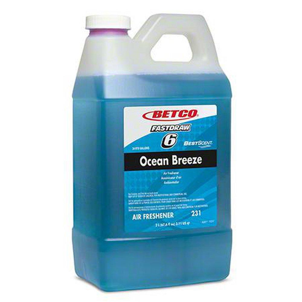 Betco Corporation Turquoise Ocean Breeze Fragrance Concentrated Deodorizing Liquid 