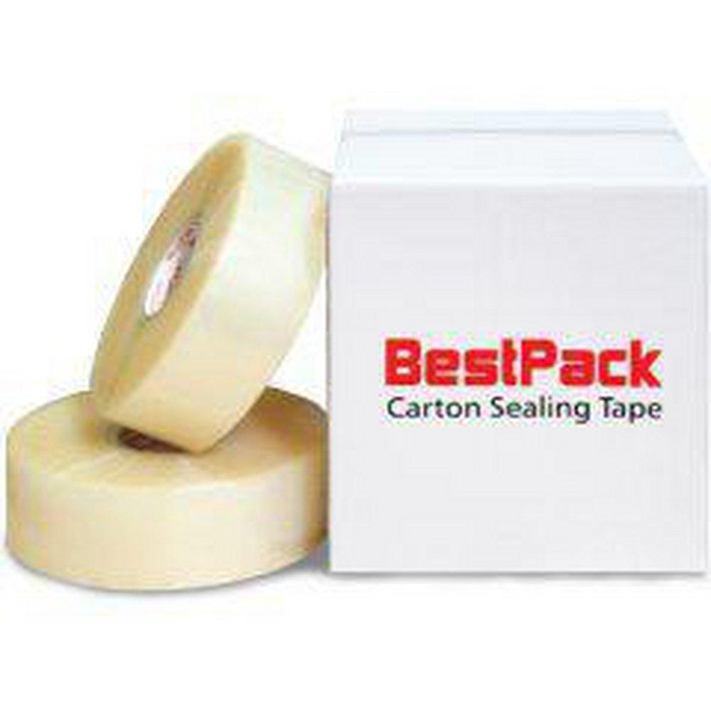 BestPack Clear 48mm 1.8 mil Acrylic Seal Tape in Clear 