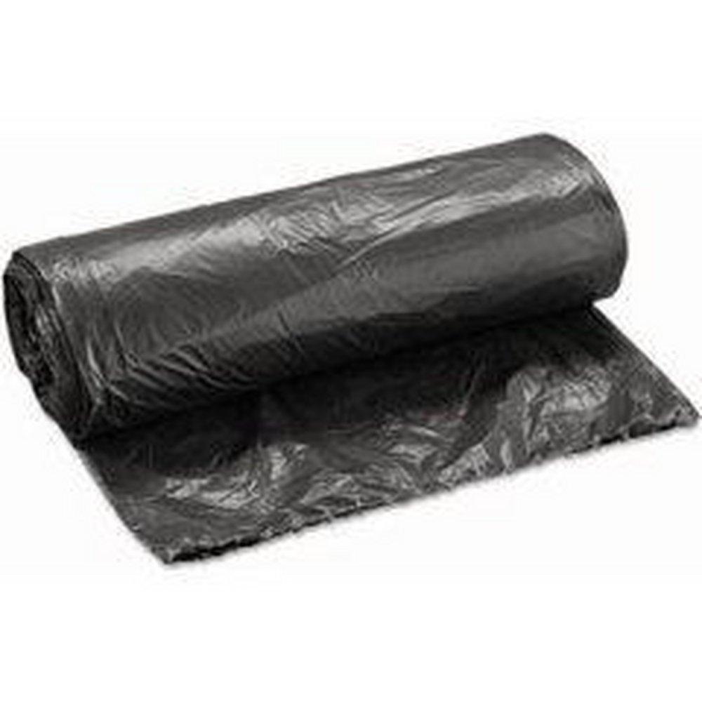Berry Plastics Black 24 x 32 in. 0.3 mil Polyethylene Can Liner in Black 