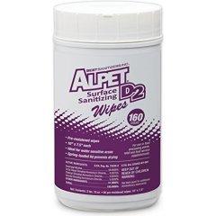 Best Sanitizers Clear 9-1/2 x 7-1/5 in. Polyester Sanitizer Wipes 