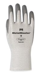 Size 8 Polyurethane Coated Dynamax® HD Cut Resistant Knit Wrist Gloves in Grey
