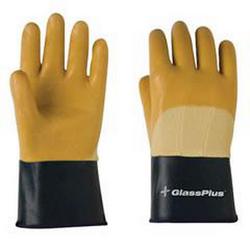 L Size Cotton and Kevlar&reg; Gloves in Brown and Black