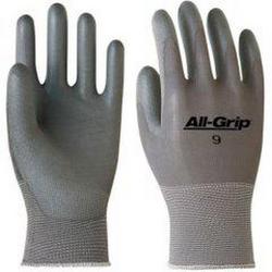 Size 8 Gloves in Blue and White