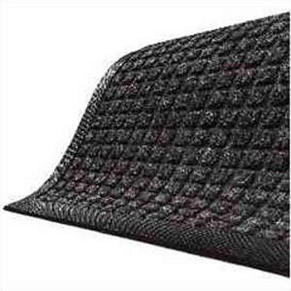 M+A Matting Charcoal 0.375 in. Nitrile, PET and SBR Mat in Charcoal 