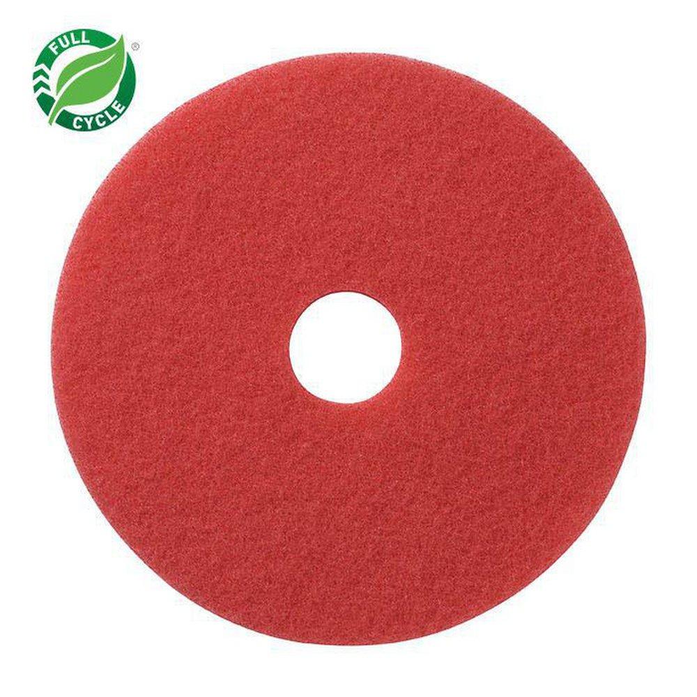 Americo Manufacturing (NP & PC) Red Buffing Pad in Red (5 Pack) 