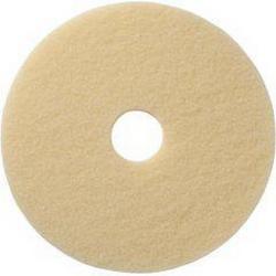 19 in. Ultra High Speed Burnishing Pad in Beige (5 Pack)