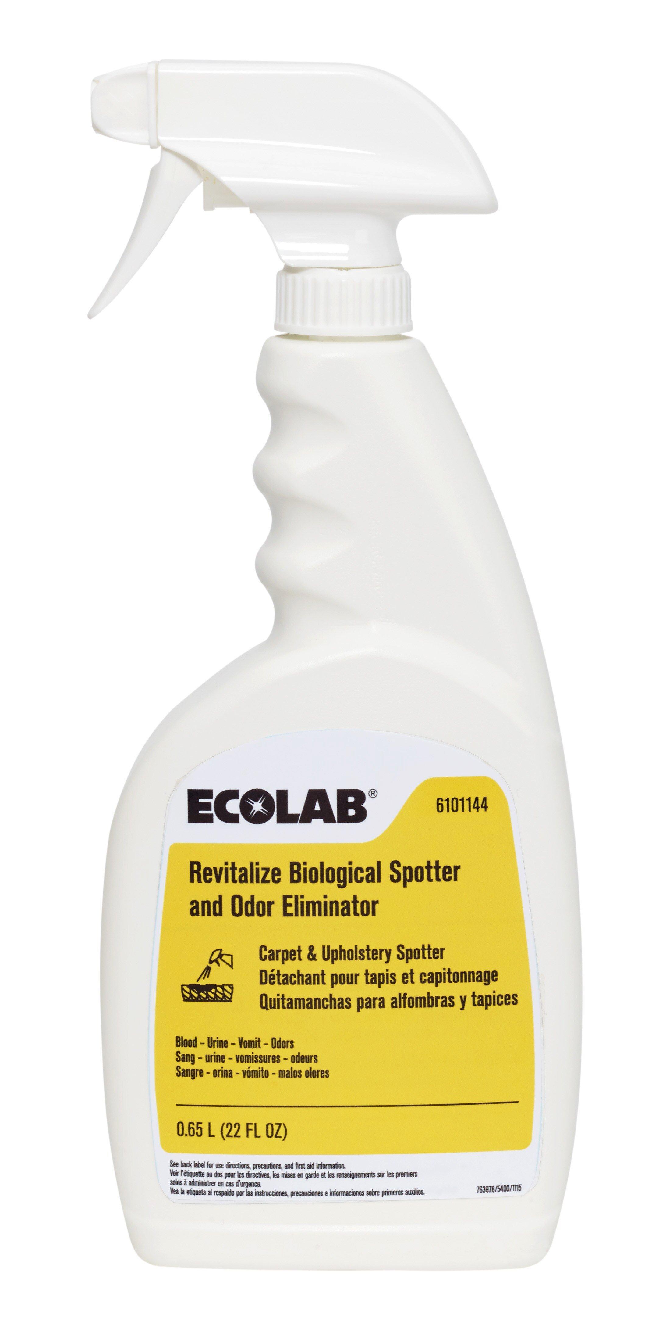 Ecolab Light Yellow Biological Spotter Odor Eliminator (Case of 1) 