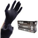 Ansell Occupational Healthcare Black 4.7 mil Rubber Automotive and Healthcare Disposable Gloves in Black (Box of 100) 