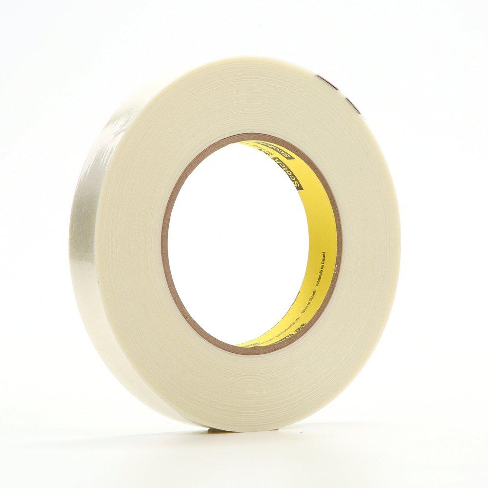 3M&trade; Scotch&reg; Clear 18mm Polypropylene Filament Tape in Clear 