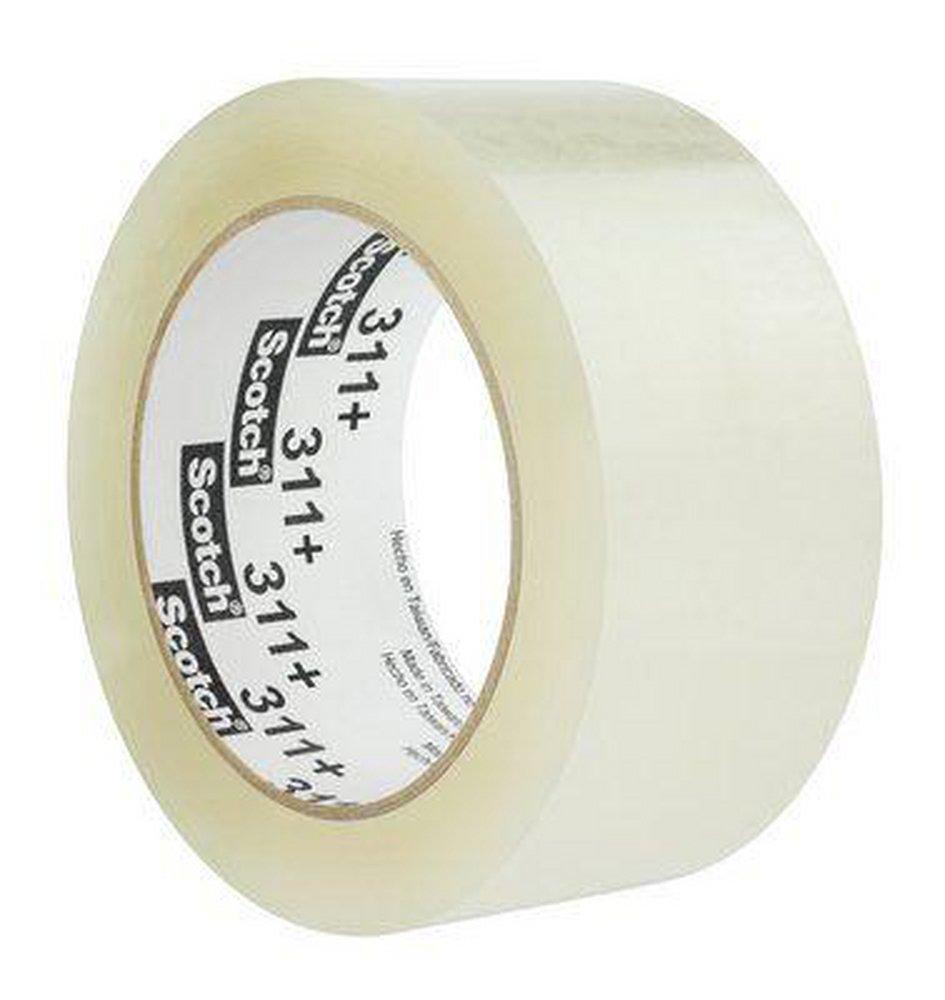 3M&trade; Clear 48mm Polypropylene Tape in Clear 