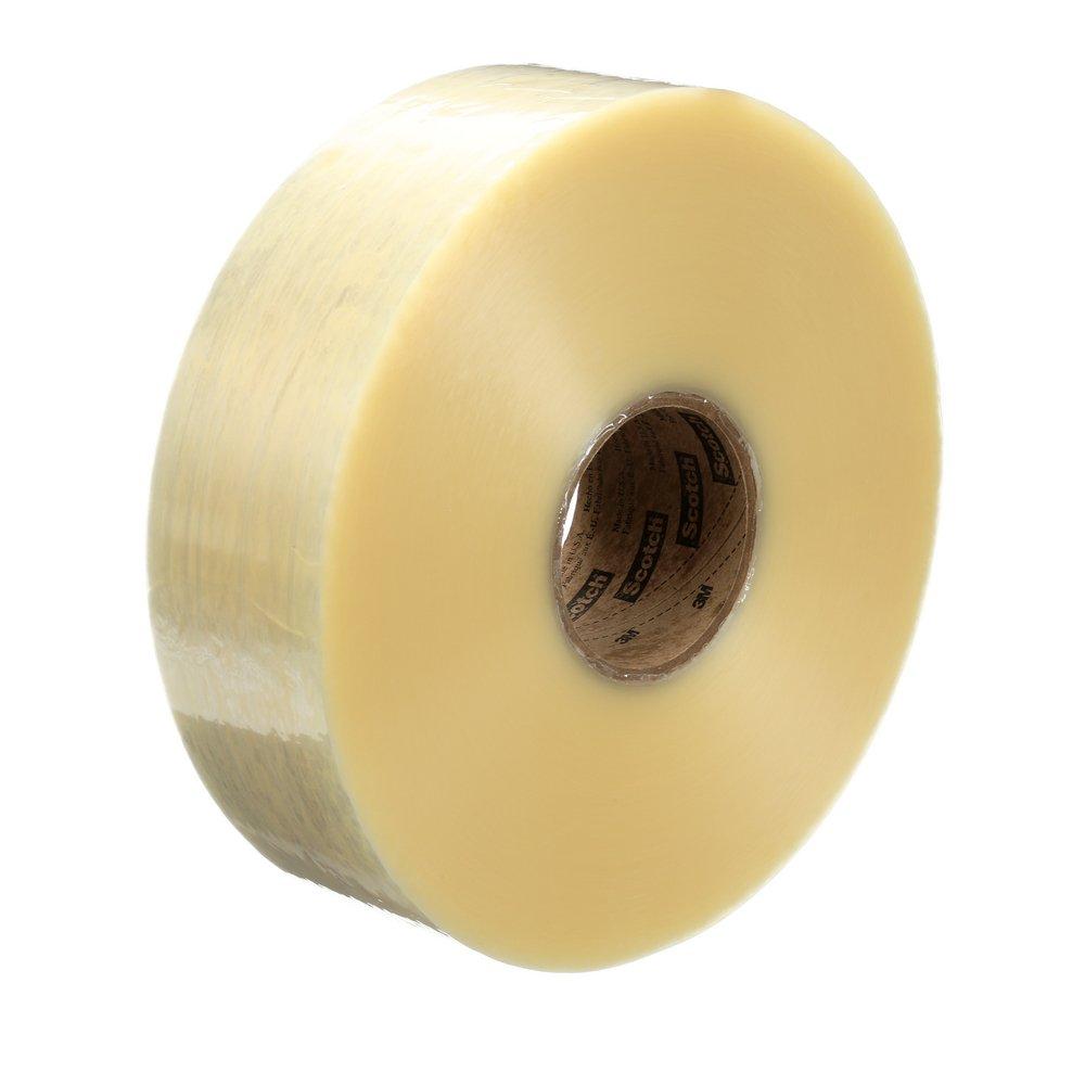 3M&trade; Scotch&reg; Clear 72mm 1.9 mil Polypropylene Carton Sealing Tape in Clear 