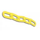 2 in. Plastic Chain in Yellow