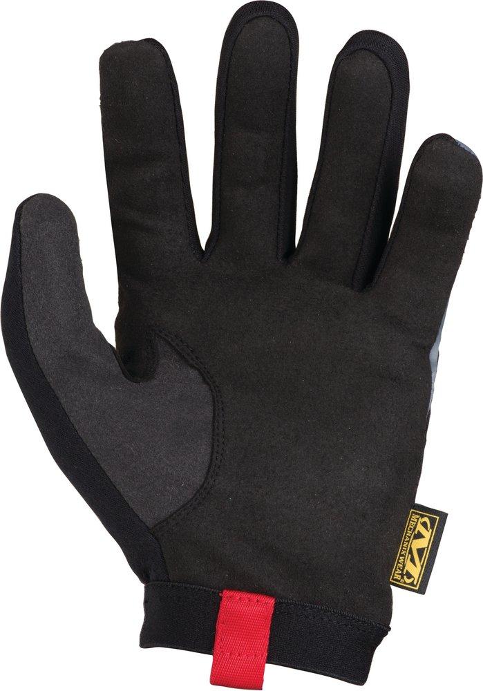 Mechanix Wear Black Synthetic Leather Gloves in Black 