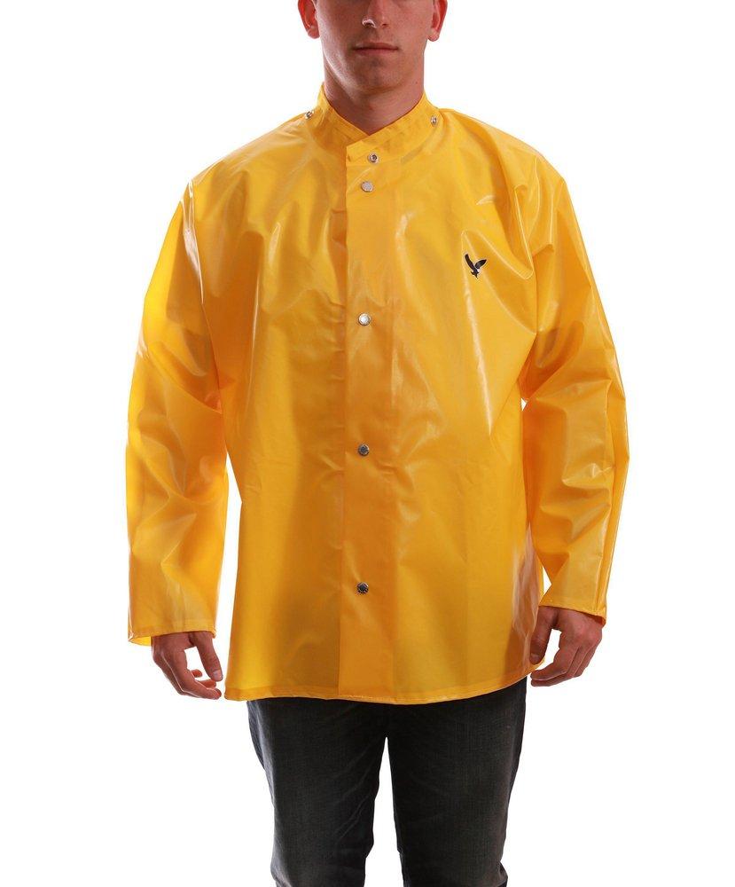 Tingley Yellow 10 mil Polyurethane and Nylon Rain Jacket in Yellow 