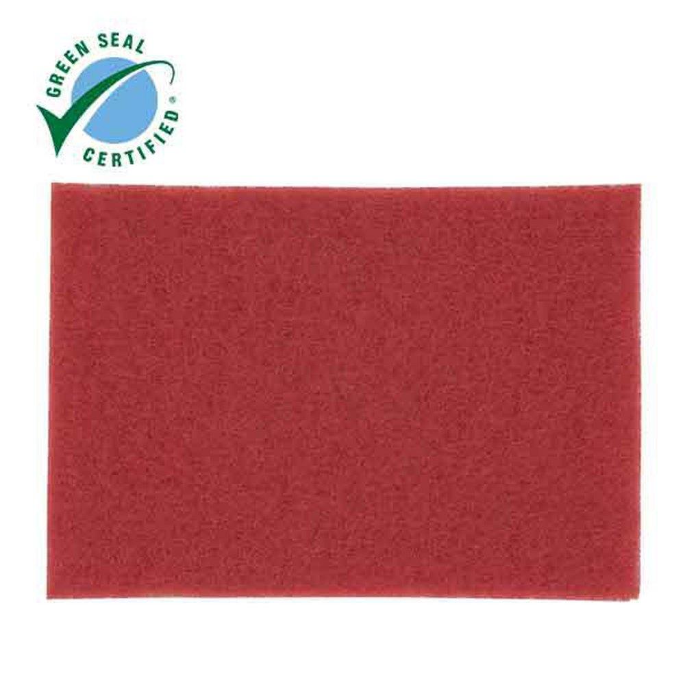 3M™ Red Buffer Pad in Red (Case of 10) 