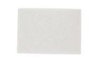 14 x 20 in. Polyester Super Polish Pad in White (Case of 10)